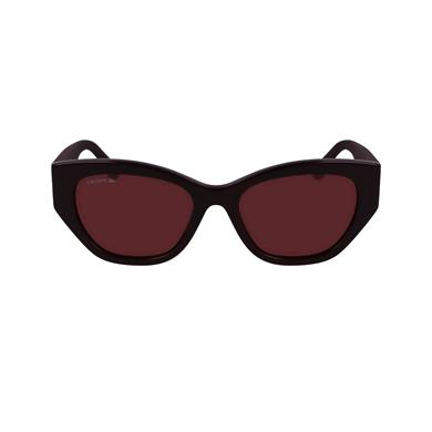 Lacoste L6047S 601 54 Kadın Geometrik Bordo Kemik Güneş Gözlüğü