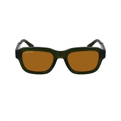Lacoste L6048S 275 51 Unisex Kare Yeşil Kemik Güneş Gözlüğü