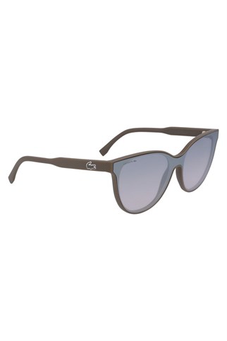 Lacoste L 908S 035 53 Kadın Cat Eye Kahverengi Kemik Güneş Gözlüğü