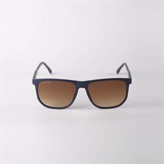 Lacoste L 922S 424 Erkek Dikdörtgen Lacivert Kemik Güneş Gözlüğü