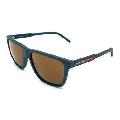 Lacoste L 932S 424 57 Erkek Dikdörtgen Lacivert Kemik Güneş Gözlüğü