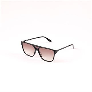 Lacoste L 936S 002 Erkek Dikdörtgen Siyah Kemik Güneş Gözlüğü