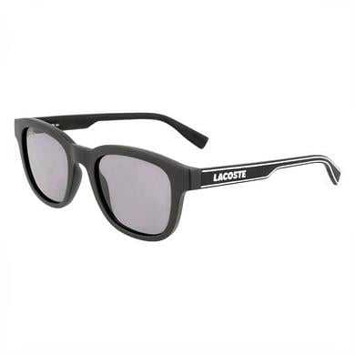 Lacoste L 966S 002 50 Unisex Dikdörtgen Mat Siyah Kemik Güneş Gözlüğü