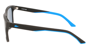 Lacoste L 972S 002 57 Erkek Dikdörtgen Siyah Kemik Güneş Gözlüğü