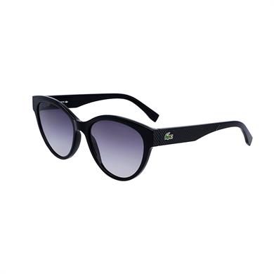 Lacoste L 983S 001 55 Kadın Cat Eye Siyah Kemik Güneş Gözlüğü