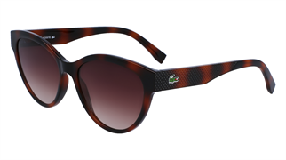 Lacoste L 983S 240 55 Kadın Cat Eye Kahverengi Kemik Güneş Gözlüğü