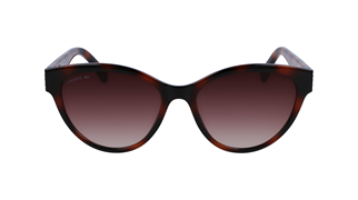 Lacoste L 983S 240 55 Kadın Cat Eye Kahverengi Kemik Güneş Gözlüğü