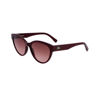 Lacoste L 983S 601 55 Kadın Cat Eye Bordo Kemik Güneş Gözlüğü