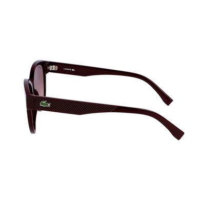 Lacoste L 983S 601 55 Kadın Cat Eye Bordo Kemik Güneş Gözlüğü