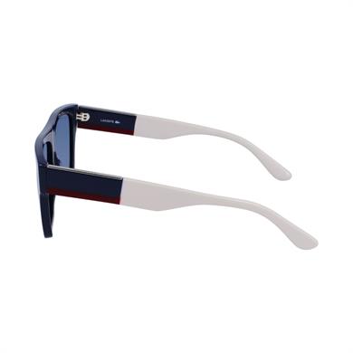 Lacoste L 984S 410 57 Erkek Dikdörtgen Mavi Kemik Güneş Gözlüğü
