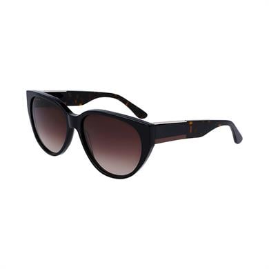 Lacoste L 985S 001 59 Kadın Cat Eye Kahverengi Kemik Güneş Gözlüğü