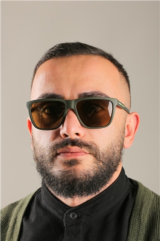 Lacoste L 932S 315 Erkek Dikdörtgen Kahverengi Kemik Güneş Gözlüğü