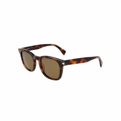 Lanvin Lnv 611s 214 51 Kadın Oval Kırçıllı Kahverengi Kemik Güneş Gözlüğü