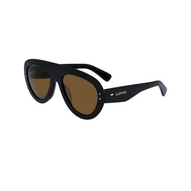 Lanvin LNV 666S 001 57 Unisex Damla Siyah Kemik Güneş Gözlüğü