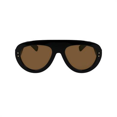 Lanvin LNV 666S 001 57 Unisex Damla Siyah Kemik Güneş Gözlüğü