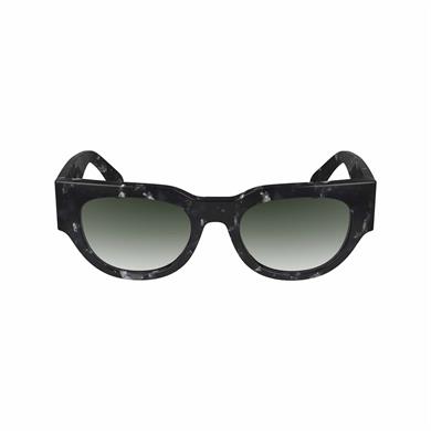 Lanvin Lnv 670s 009 51 Kadın Oval Füme Kemik Güneş Gözlüğü