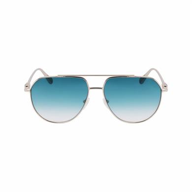 Longchamp Lo 174s 706 57 Erkek Pilot Gri Metal Güneş Gözlüğü