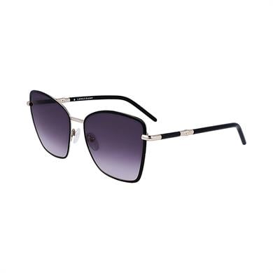Longchamp LO167S-009 58 Kadın Cat Eye Siyah Metal Güneş Gözlüğü