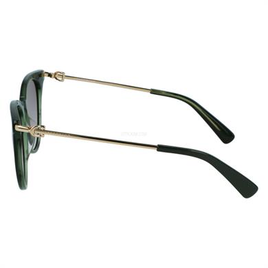 Longchamp LO 693S 300 52 Kadın Yeşil Yuvarlak Güneş Gözlüğü