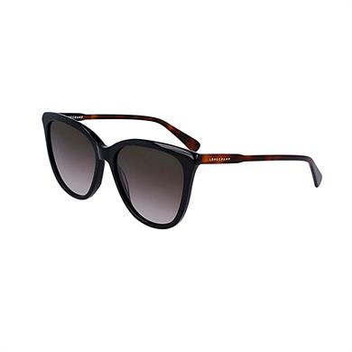 Longchamp LO 718S 001 56 Kadın Siyah Kelebek Güneş Gözlüğü