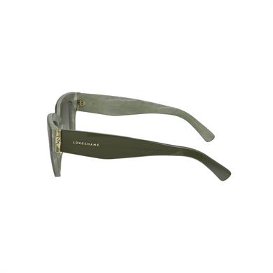 Longchamp LO745S 305 53 Kadın Yeşil Kemik Güneş Gözlüğü 
