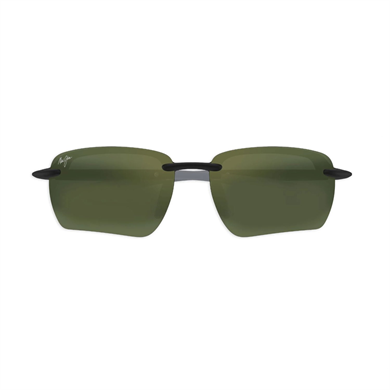 Maui Jim MJ 0337SA 00102 60 Erkek Polarize Dikdörtgen Siyah Kemik Güneş Gözlüğü