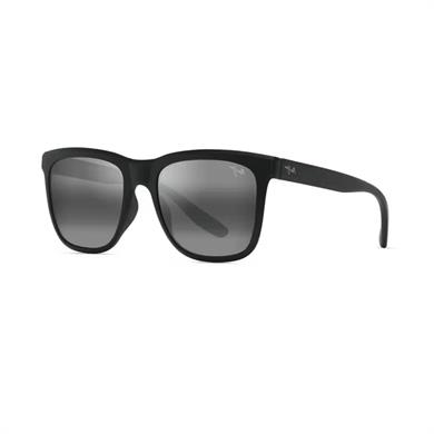 Maui Jim MJ 0602S 003 02 55 Polarize Unisex Kare Siyah Kemik Güneş Gözlüğü