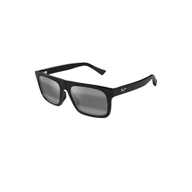 Maui Jim MJ 0616S 001 02 56 Polarize Erkek Kare Siyah Kemik Güneş Gözlüğü