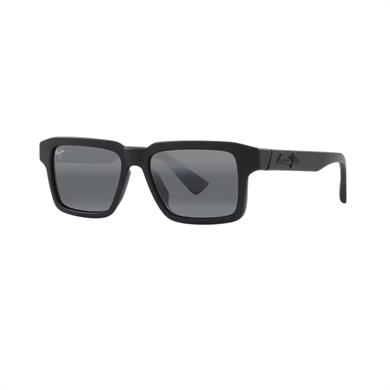 Maui Jim MJ 0635S 001 02 53 Polarize Unisex Kare Siyah Kemik Güneş Gözlüğü
