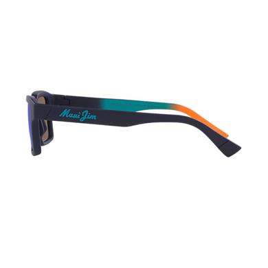 Maui Jim MJ 0635S 004 03 53 Polarize Unisex Kare Lacivert Kemik Güneş Gözlüğü