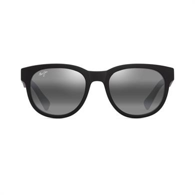 Maui Jim MJ 0668S 001 52 Aynalı Unisex Oval Siyah Kemik Güneş Gözlüğü
