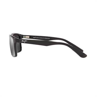 Maui Jim MJ 0798S 001 02 58 Polarize Unisex Kare Siyah Kemik Güneş Gözlüğü