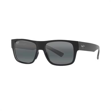 Maui Jim MJ 0873S 001 56 Unisex Kare Siyah Kemik Güneş Gözlüğü