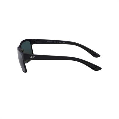 Maui Jim MJ0439S 001(2M) 58 Polarize Erkek Dikdörtgen Siyah Kemik Güneş Gözlüğü