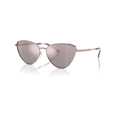 Michael Kors MK 1140 11084Z 59 Aynalı Kadın Cat Eye Rose Gold Metal Güneş Gözlüğü
