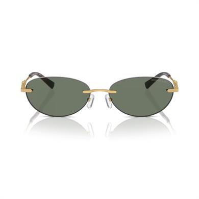 Michael Kors MK 1151 18963H 58 Manchester Kadın Oval Gold Metal Güneş Gözlüğü