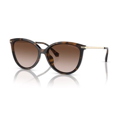 Michael Kors MK 2184U 300613 56 Dupont Kadın Cat Eye Kırçıllı Kahverengi Kemik Güneş Gözlüğü