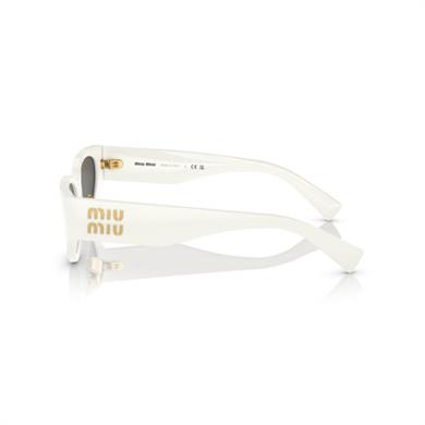 Miu Miu 03ZS 1425S0 54 Kadın Cat Eye Beyaz Kemik Güneş Gözlüğü