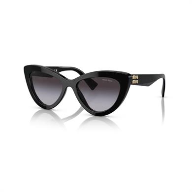 Miu Miu 04YS 1AB5D1 54 Kadın Siyah Cat Eye Kemik Güneş Gözlüğü