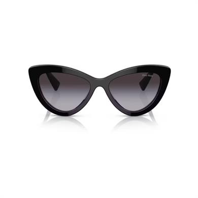 Miu Miu 04YS 1AB5D1 54 Kadın Siyah Cat Eye Kemik Güneş Gözlüğü
