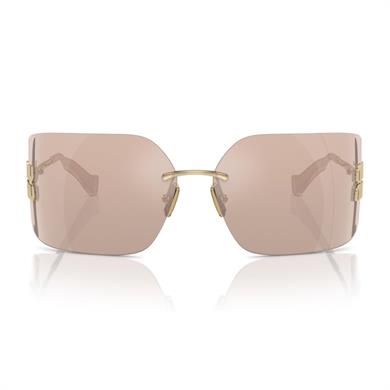 MIU MIU 54YS ZVN20F 80 Kadın Yastık Gold Metal Güneş Gözlüğü