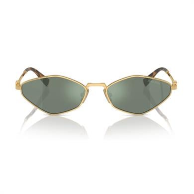 MIU MIU 56ZS 5AK04M 56 Kadın Geometrik Gold Metal Güneş Gözlüğü