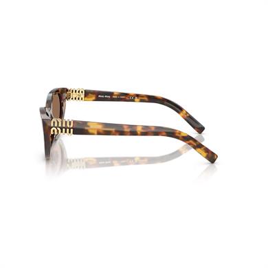 MIU MIU A04S 14L60M 54 Kadın Cat Eye Kırçıllı Kahverengi Kemik Güneş Gözlüğü