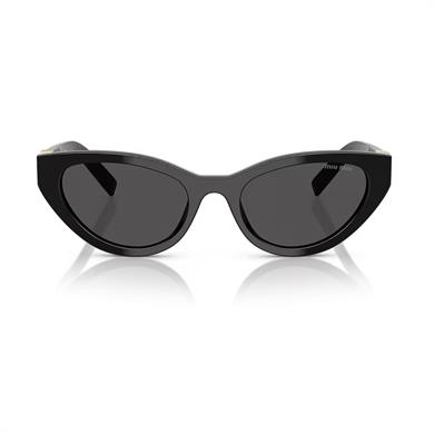 MIU MIU A04S 16K08Z 54 Kadın Cat Eye Siyah Kemik Güneş Gözlüğü