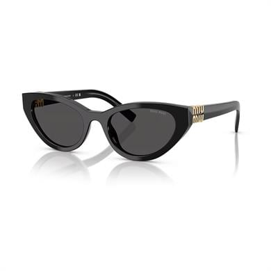 MIU MIU A04S 16K08Z 54 Kadın Cat Eye Siyah Kemik Güneş Gözlüğü