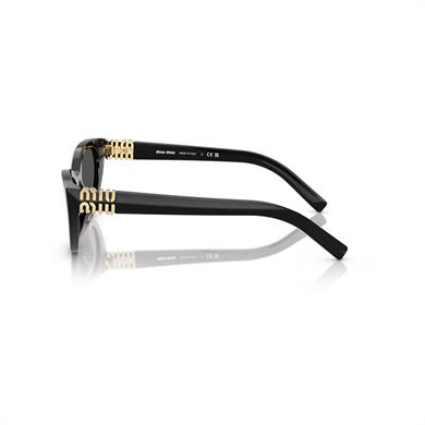 MIU MIU A04S 16K08Z 54 Kadın Cat Eye Siyah Kemik Güneş Gözlüğü