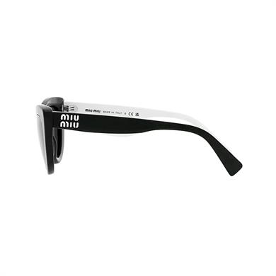 Miu Miu 04YS 10G5S0 54 Kadın Cat Eye Siyah Kemik Güneş Gözlüğü