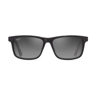 Maui Jim MJ 0587S 00102 55 Erkek Polarize Kare Siyah Kemik Güneş Gözlüğü