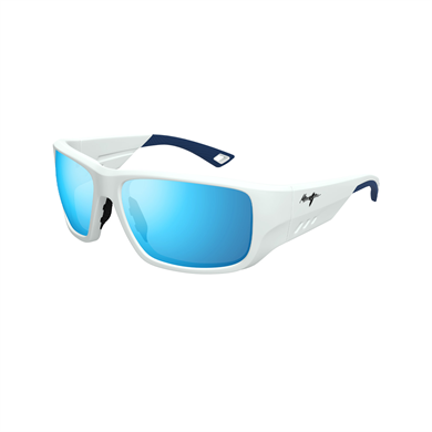 Maui Jim MJ 0664SA 00205 62 Erkek Polarize Aynalı Yastık Beyaz Kemik Güneş Gözlüğü
