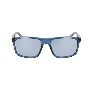 Nike Fire LP FD 1819 434 58 Unisex Aynalı Polarize Dikdörtgen Şeffaf Mavi Kemik Güneş Gözlüğü